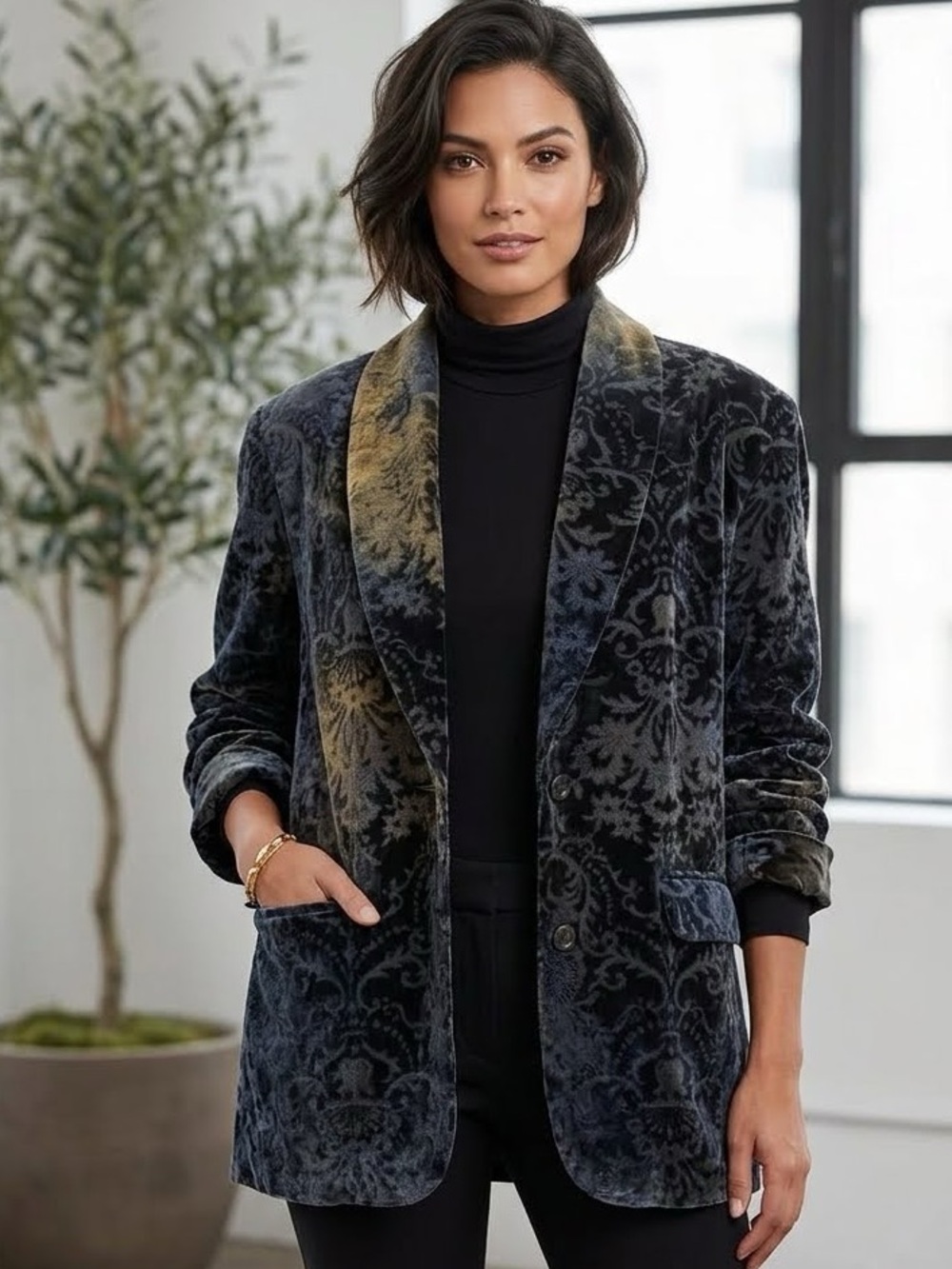 Vintage Designer Unique Blazer